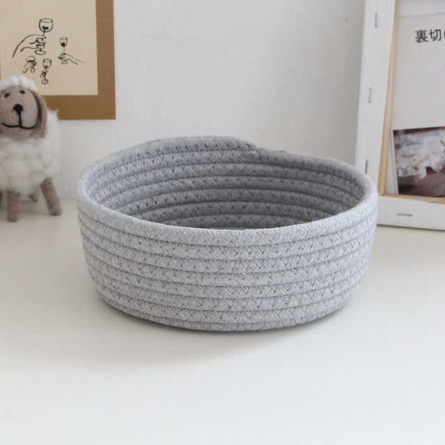 Nordic Handmade Woven Storage Basket