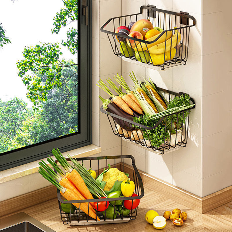 Stainless Steel Kitchen Storage Basket