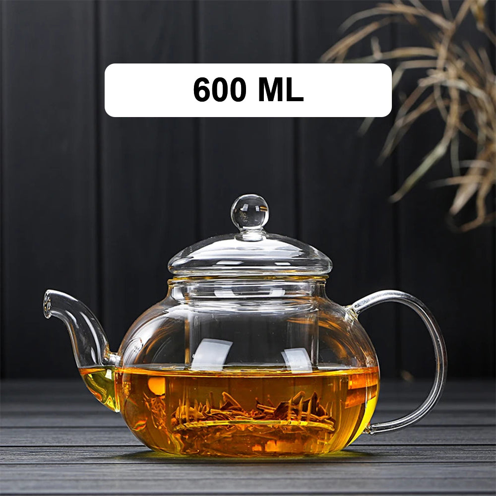 Glass Heat-Resistant Teapot Set Japanese Style
