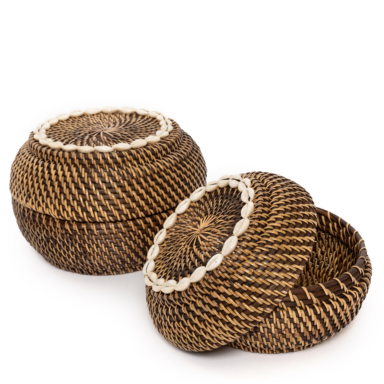THE COLONIAL PEEK-A-BOO Baskets Natural Brown
