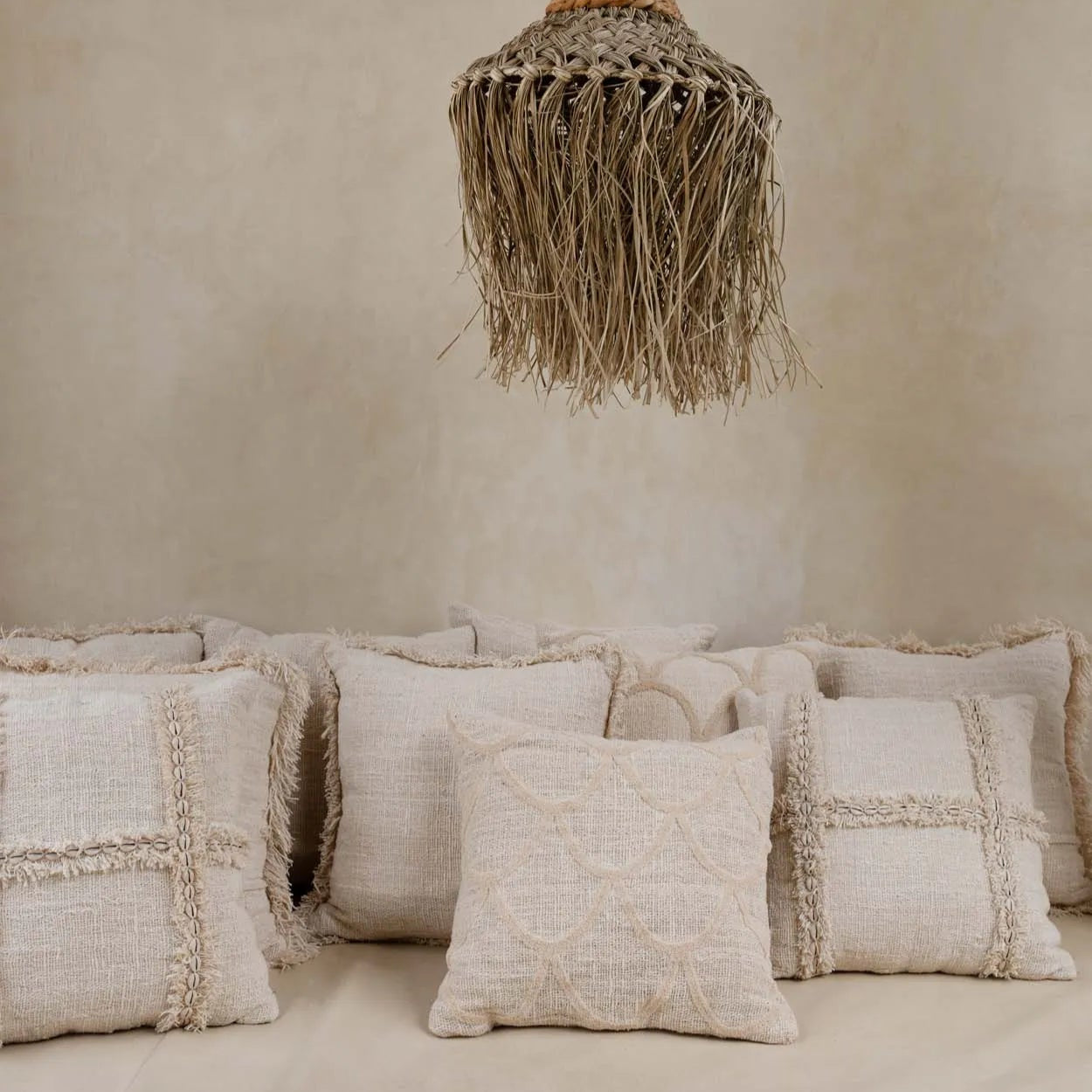 THE NOMAD Cushion Cover - Natural Interior