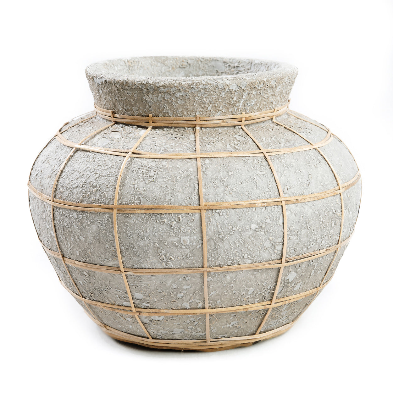 THE BELLY Vase - Concrete Natural S