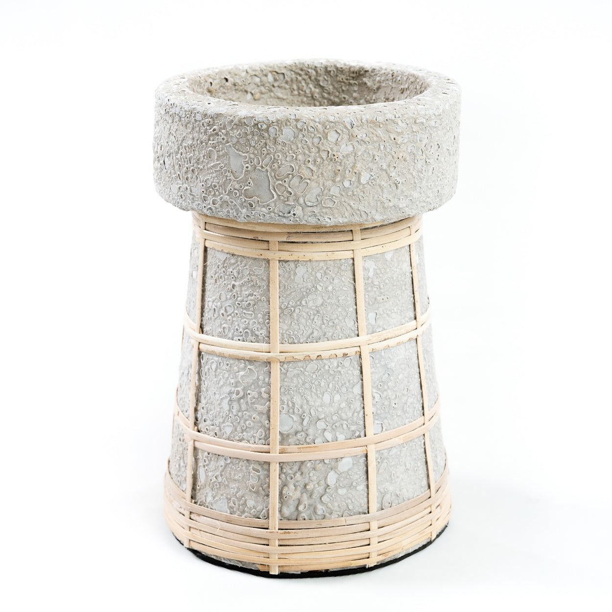 THE SERENE Candle Holder - Concrete Natural Large Size
