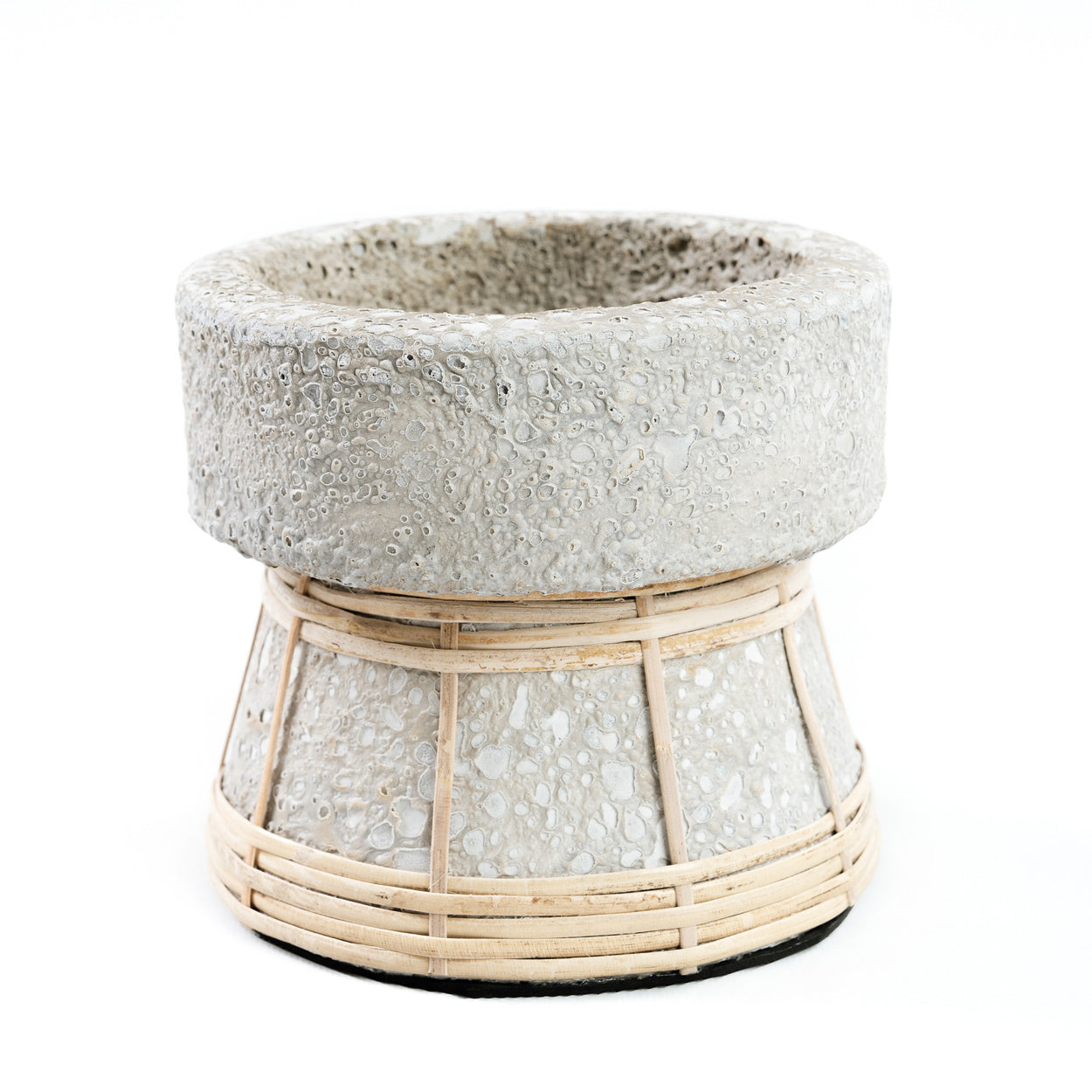 THE SERENE Candle Holder - Concrete Natural Small Size