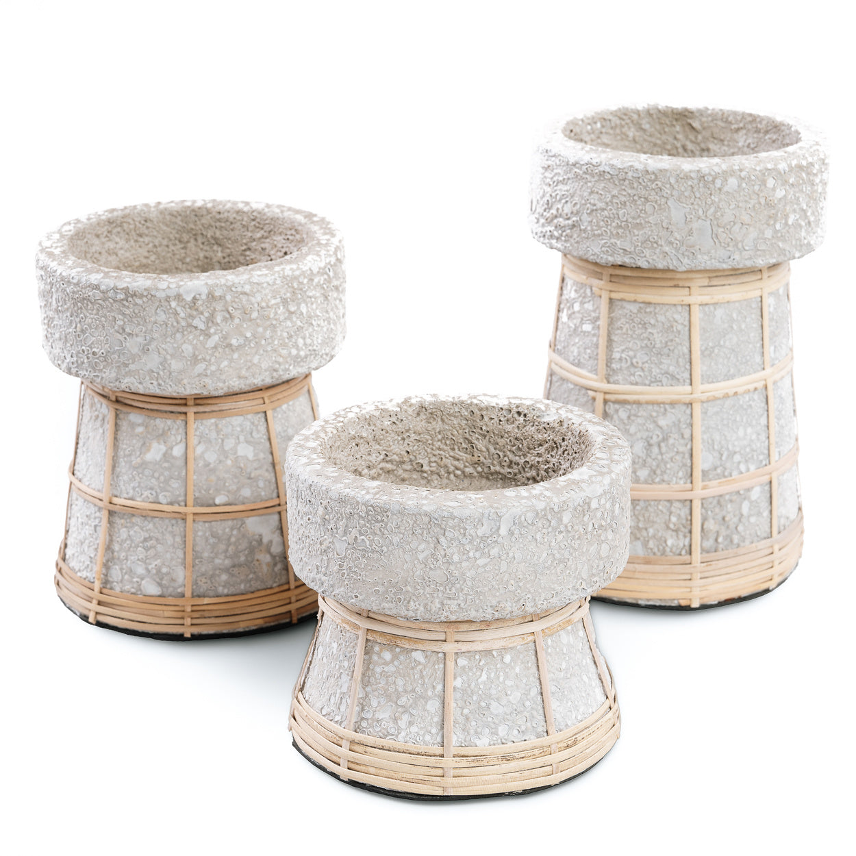 THE SERENE Candle Holder - Concrete Natural