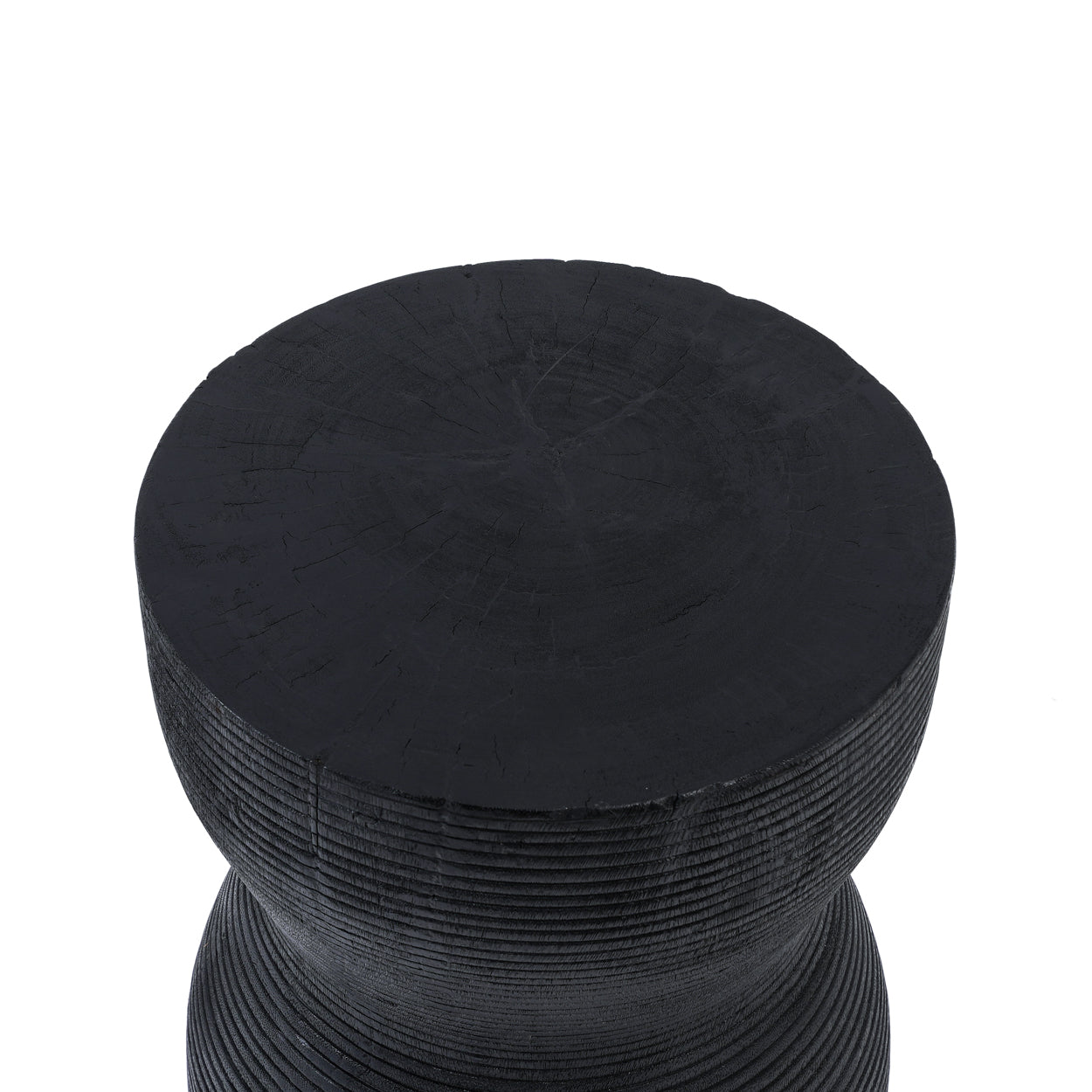 The KOTORAN Stool - Black View Above