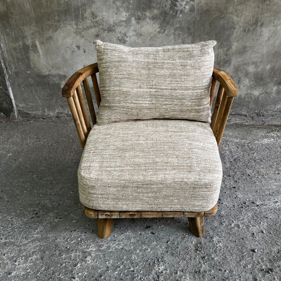The Malawi One Seater - Natural Beige