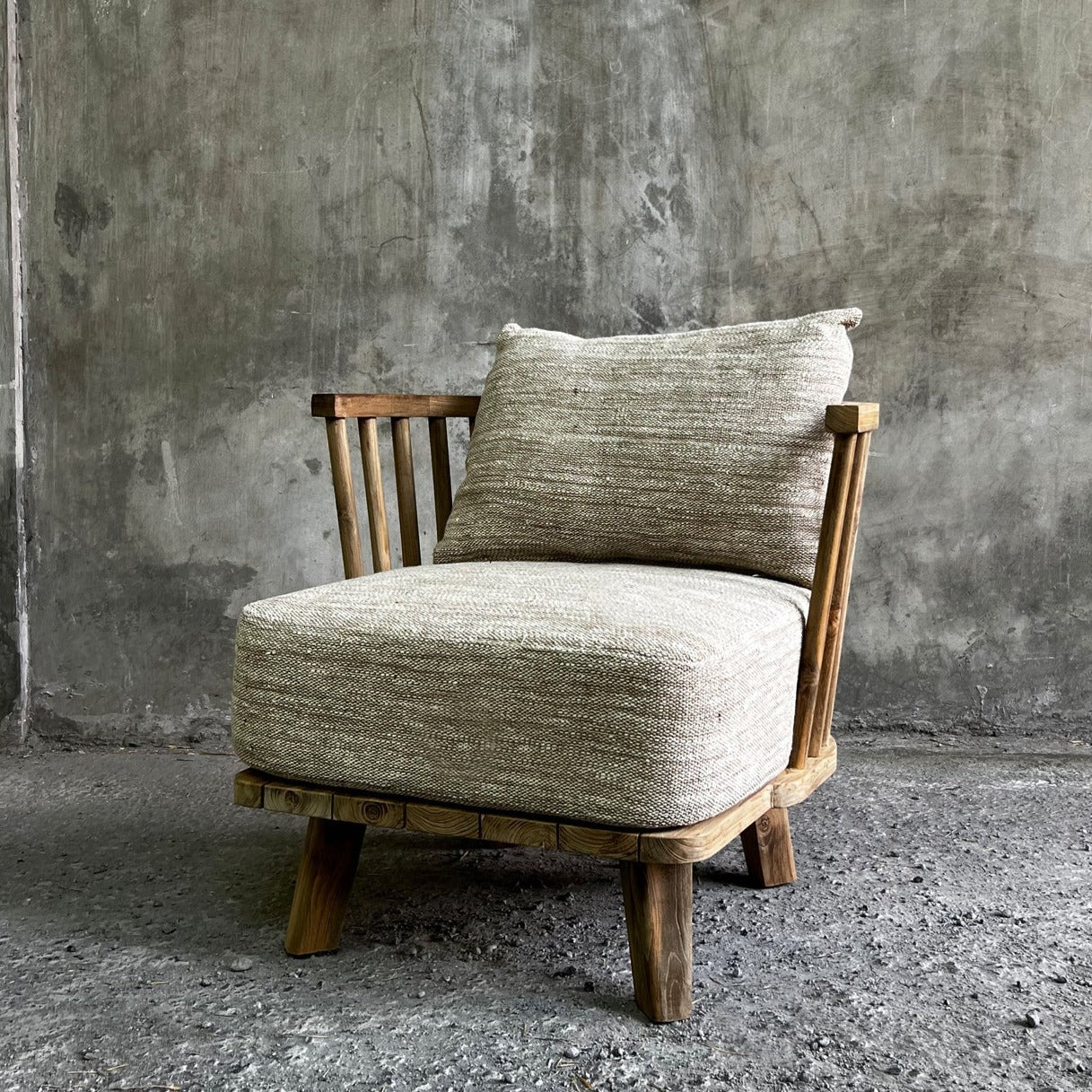 THE MALAWI One Seater - Natural Beige
