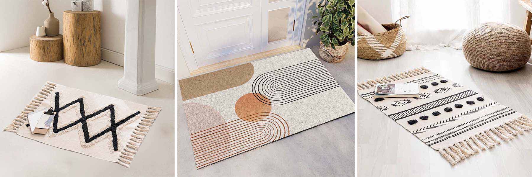 Handmade linen and cotton rugs