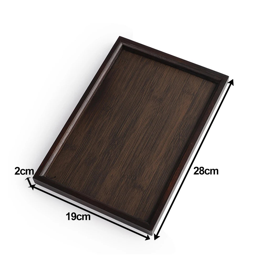 Wooden Square Serving Tray