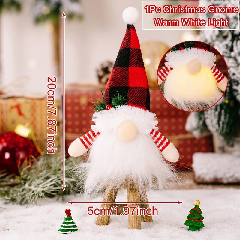 Faceless Gnome Doll For Christmas Home