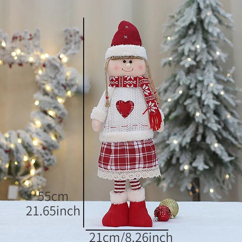 Large Standing Christmas Doll