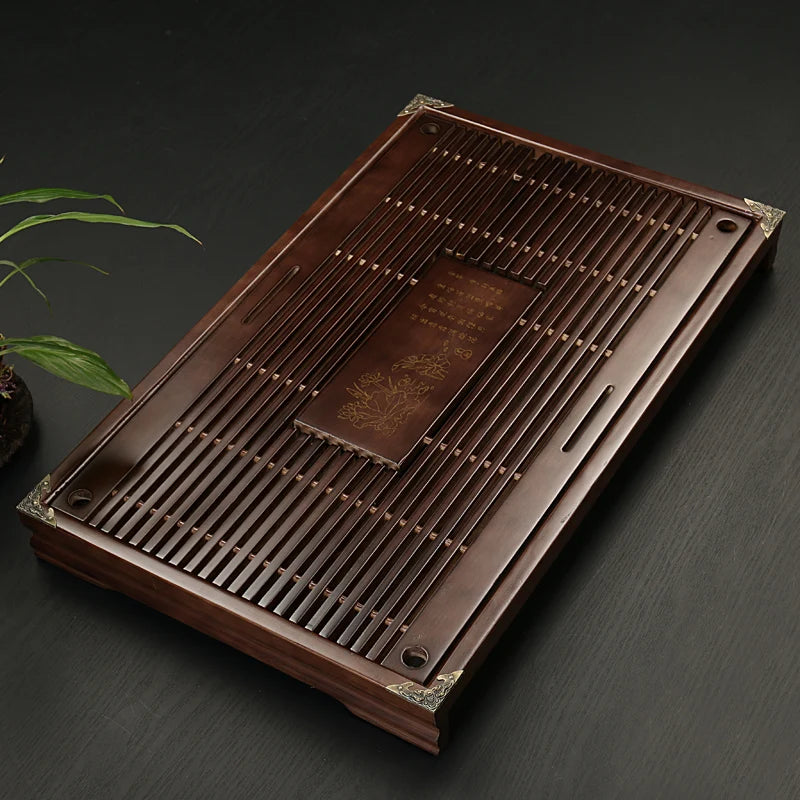 Chinese Solid Wood Tea Tray