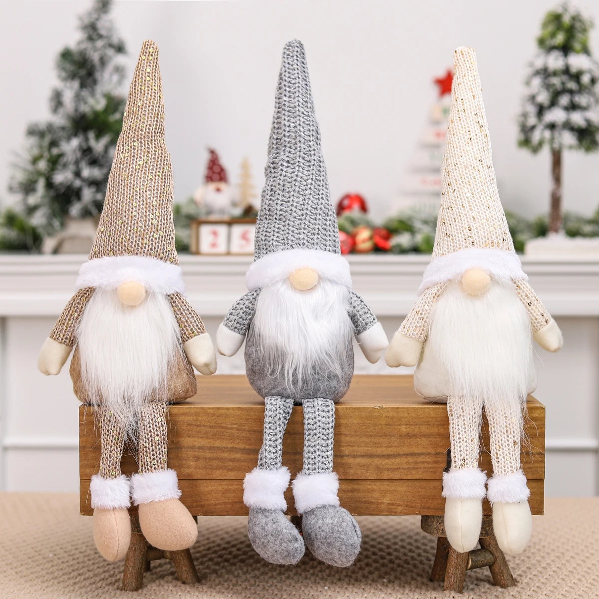 Faceless Gnome Doll For Christmas Home