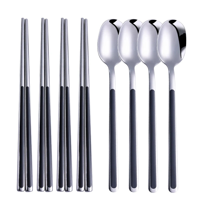 Korean Cutlery Set From Stainless Steel