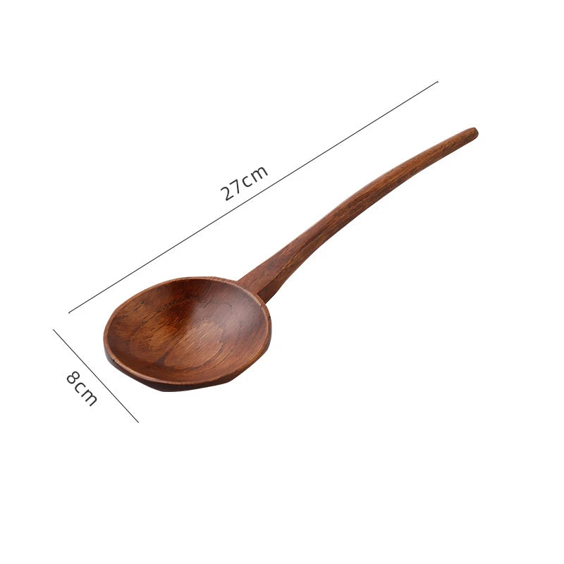 Long Wooden Spoon For Ramen