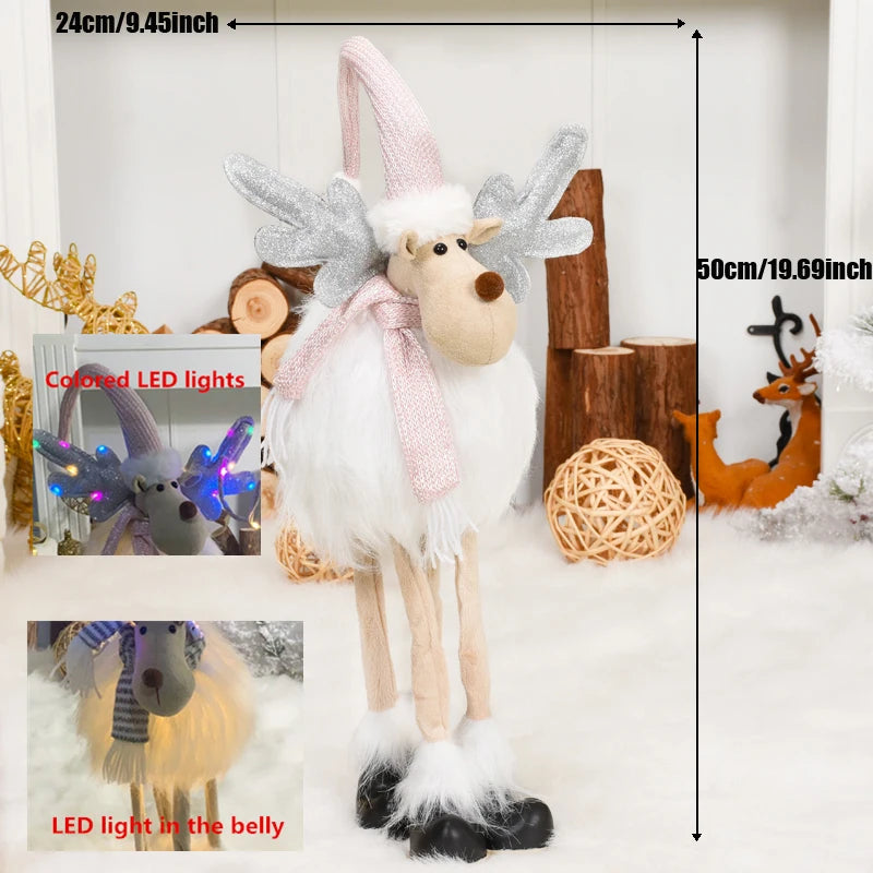 Retractable Reindeer Doll For Christmas