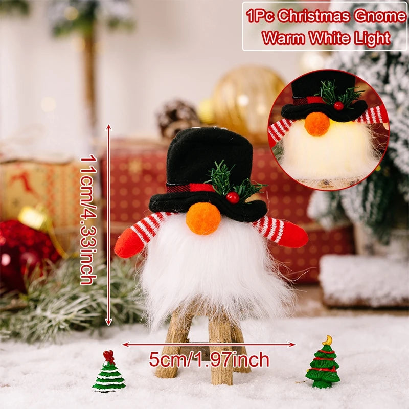 Faceless Gnome Doll For Christmas Home