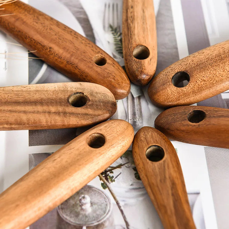 Teak Wood Tableware Spoon