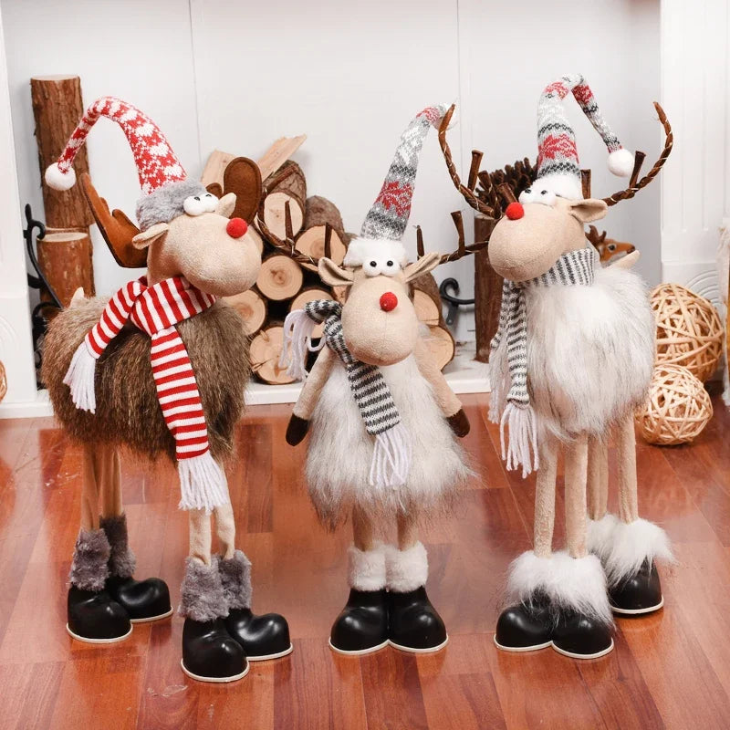 Retractable Reindeer Doll For Christmas