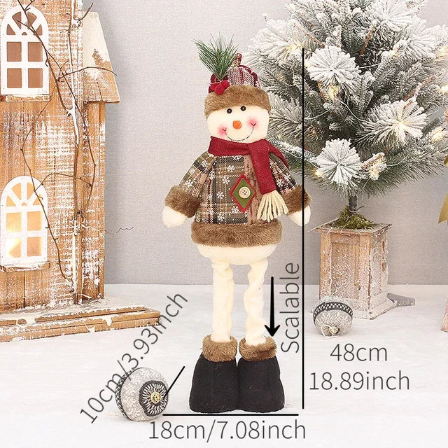 Large Standing Christmas Doll