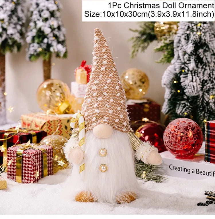 Faceless Gnome Doll For Christmas Home