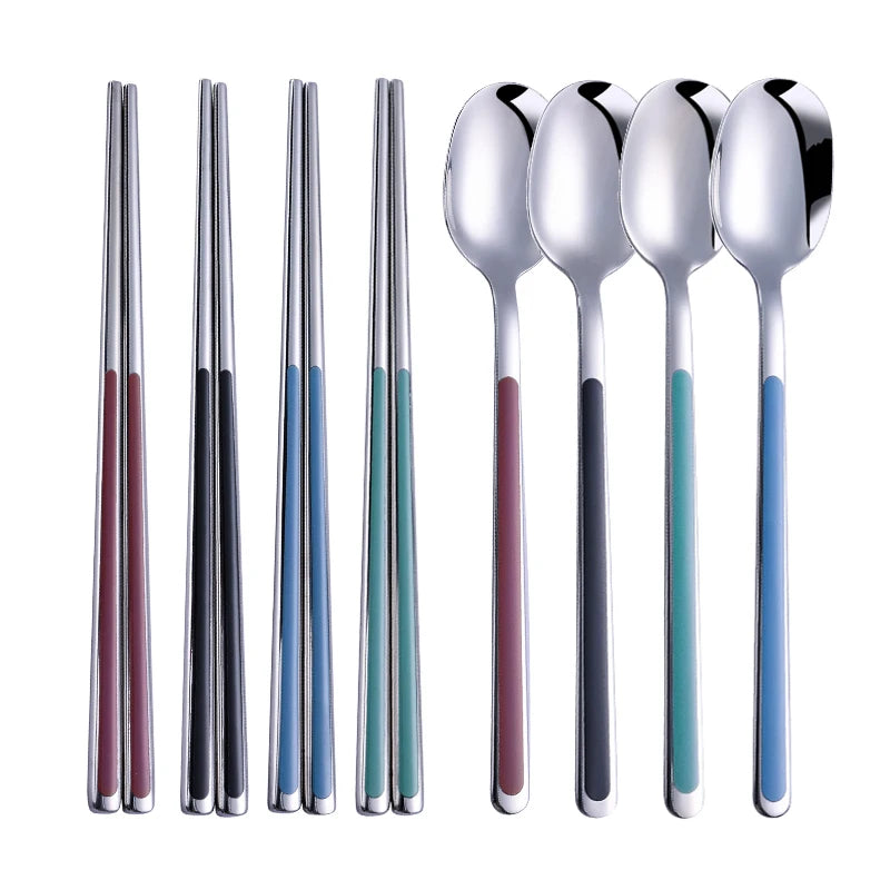 Korean Cutlery Set From Stainless Steel