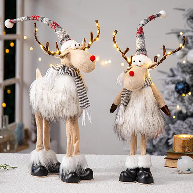 Retractable Reindeer Doll For Christmas