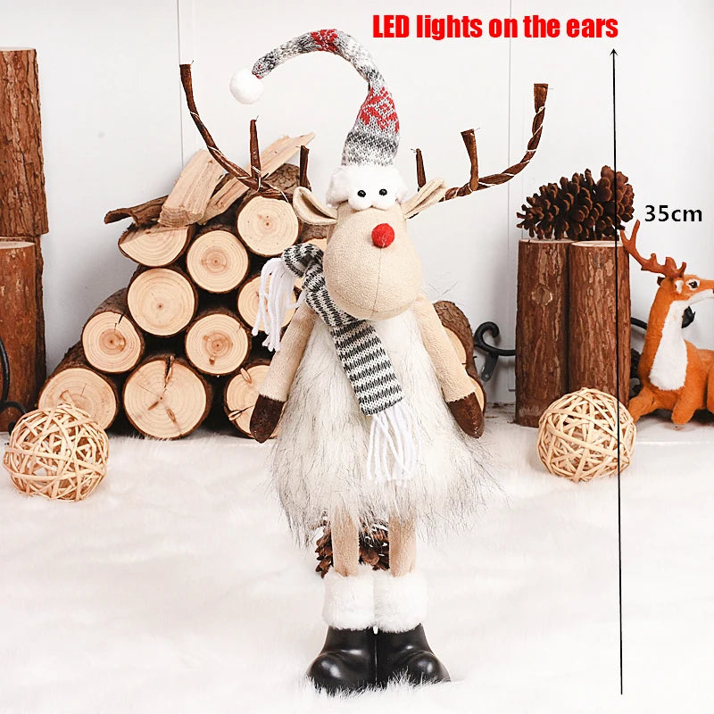 Retractable Reindeer Doll For Christmas