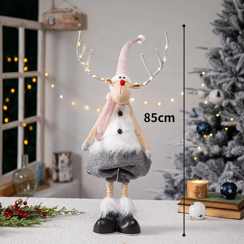 Retractable Reindeer Doll For Christmas