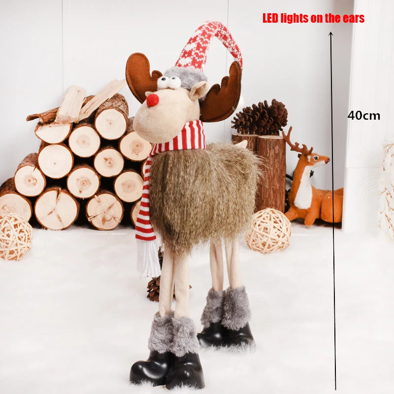 Retractable Reindeer Doll For Christmas