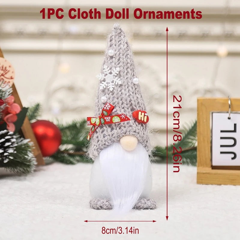 Faceless Gnome Doll For Christmas Home
