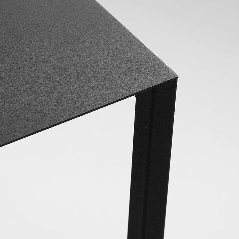 LUPE Side Table 60 Full Black Close View