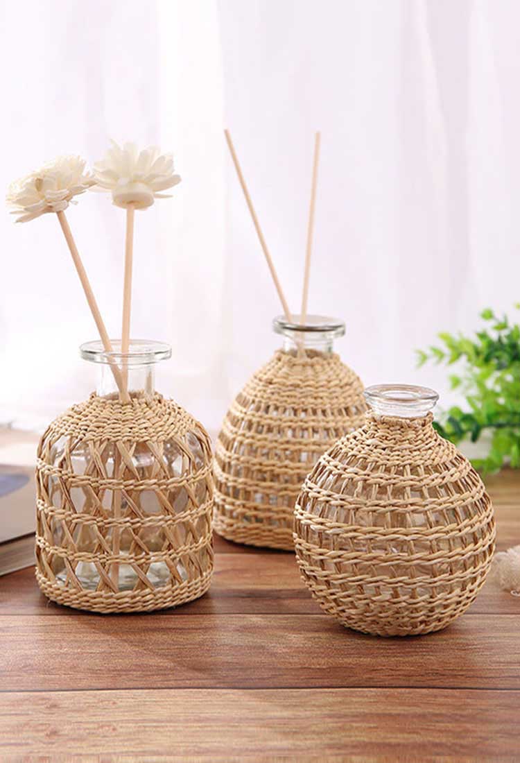 Handmade glass vases