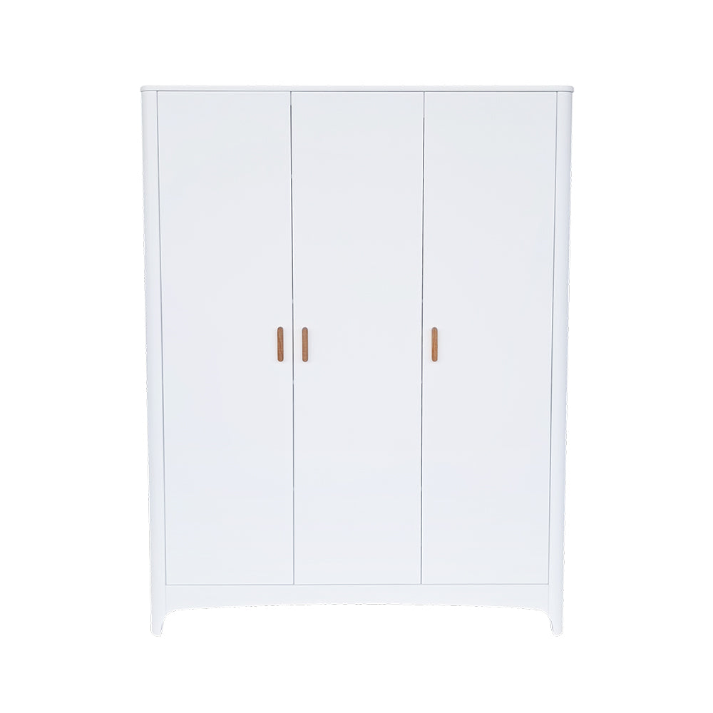 NEREE Wardrobe 3D with two doors on a white background