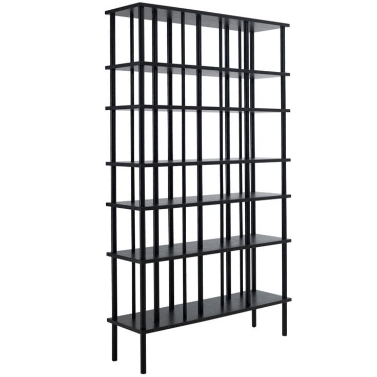 LEVEL Bookshelf LE 756 black 75 cm width