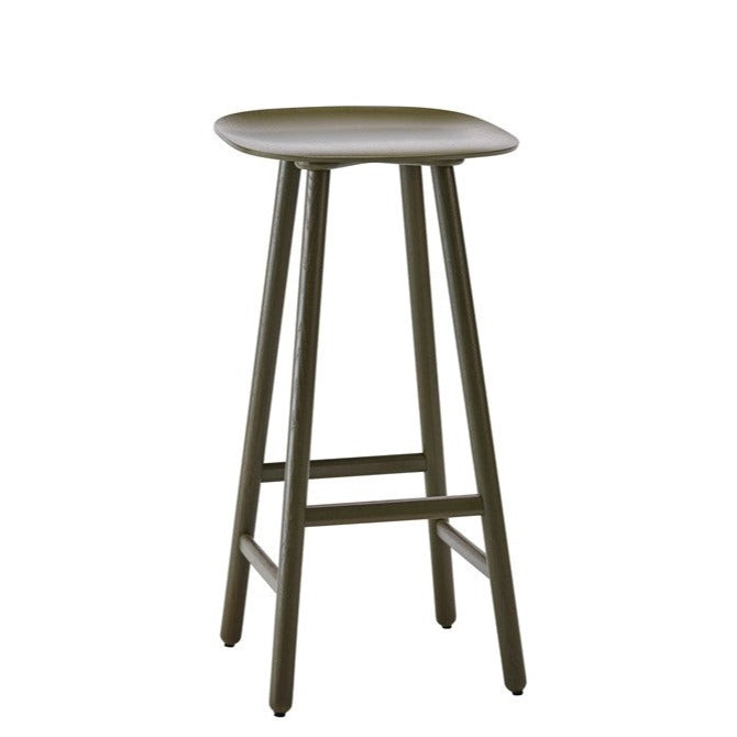 SHELL Stool 70T graphite front view