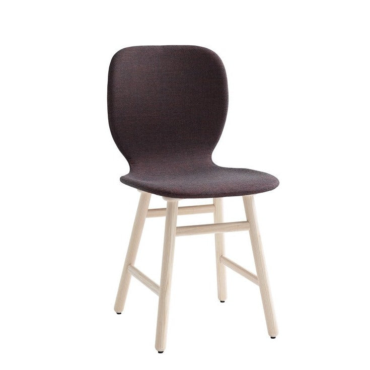 SHELL STOL Chair 45K brown upholstery