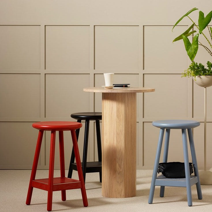 MILO Stool interior view with table