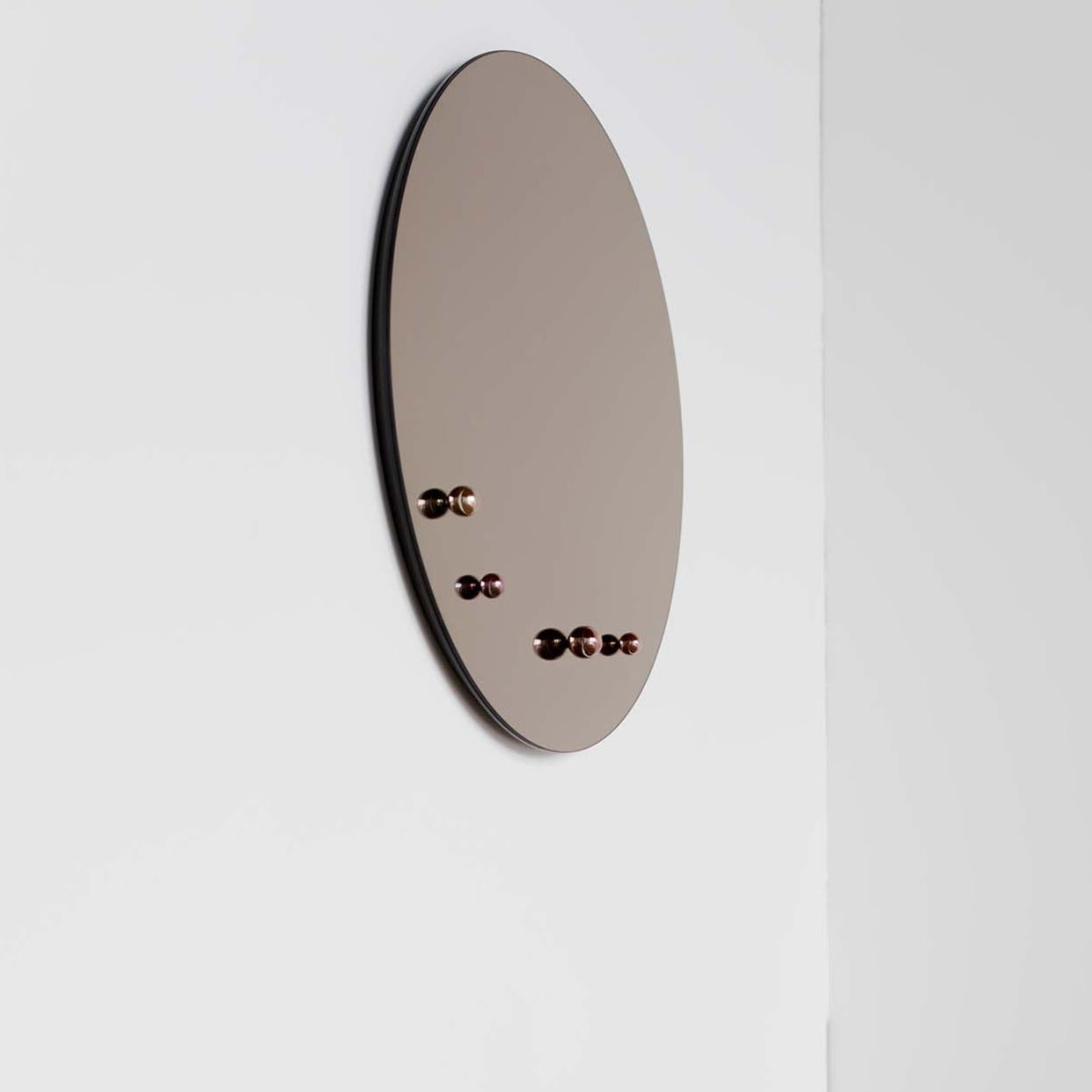 DEW  Mirror D55 Bronze half-side view