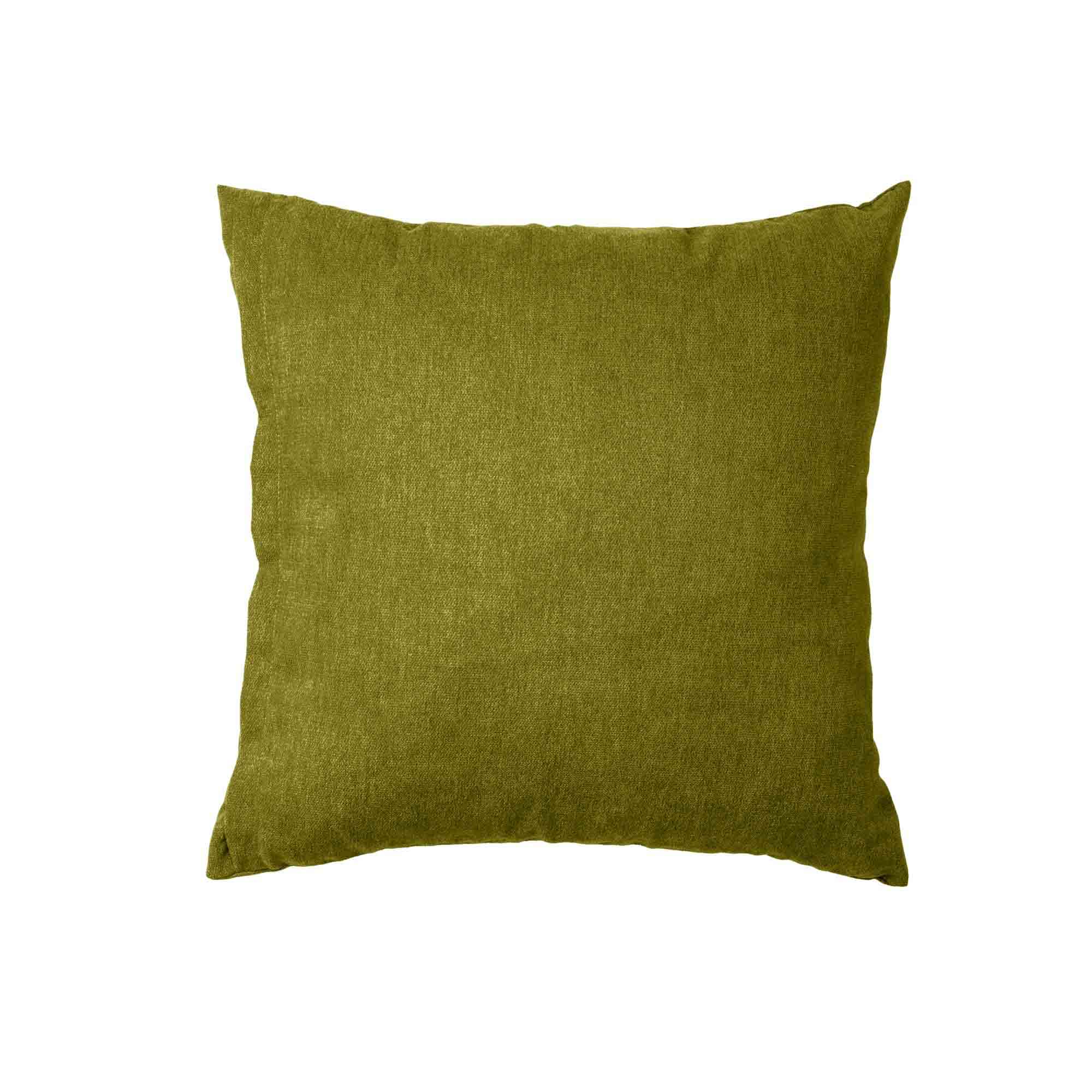 KISSEN Indoor Cushion green fabric, front view