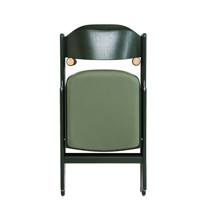 COLO Chair СС2 green base and seat, foldable view