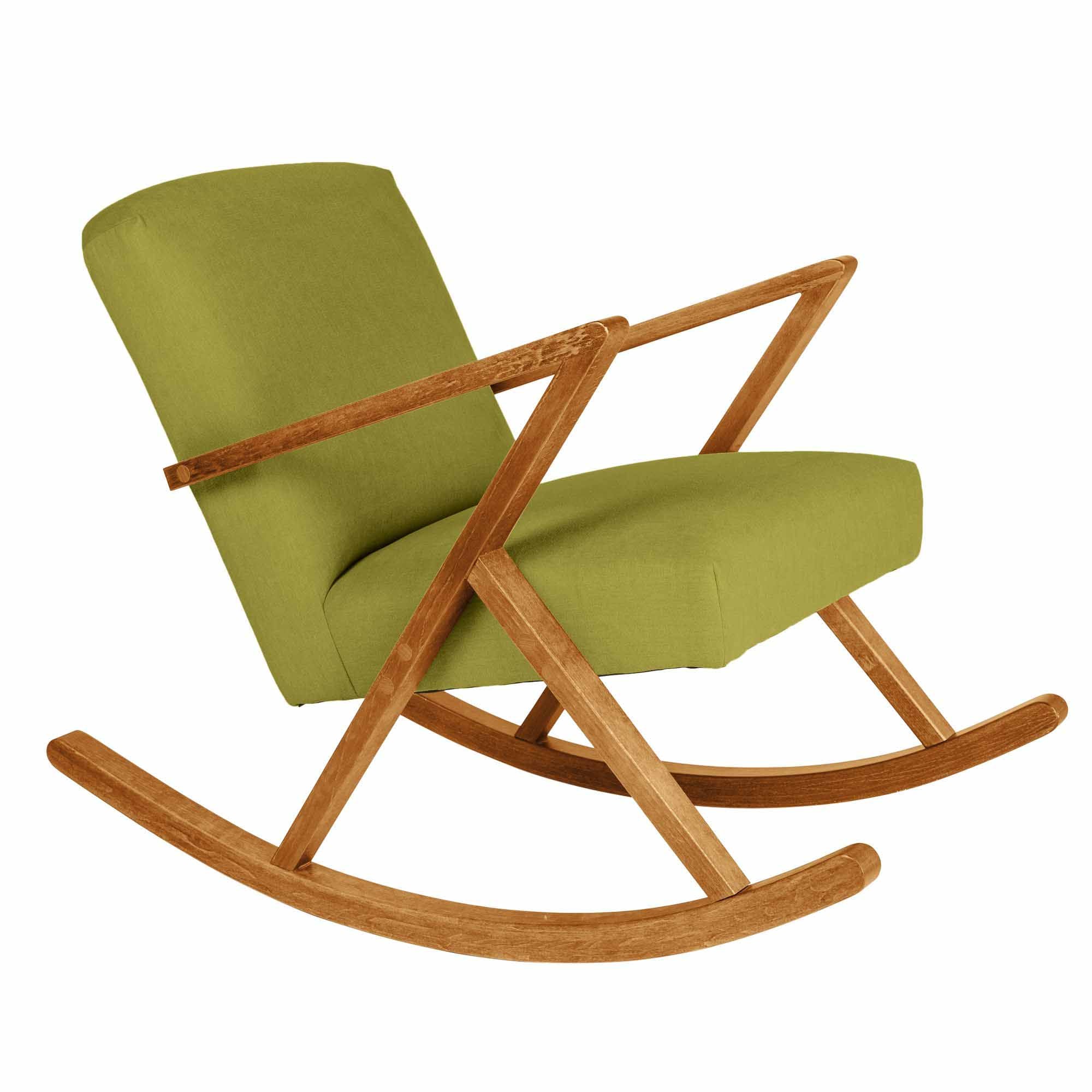 Beech Wood Frame of Rocking Chair