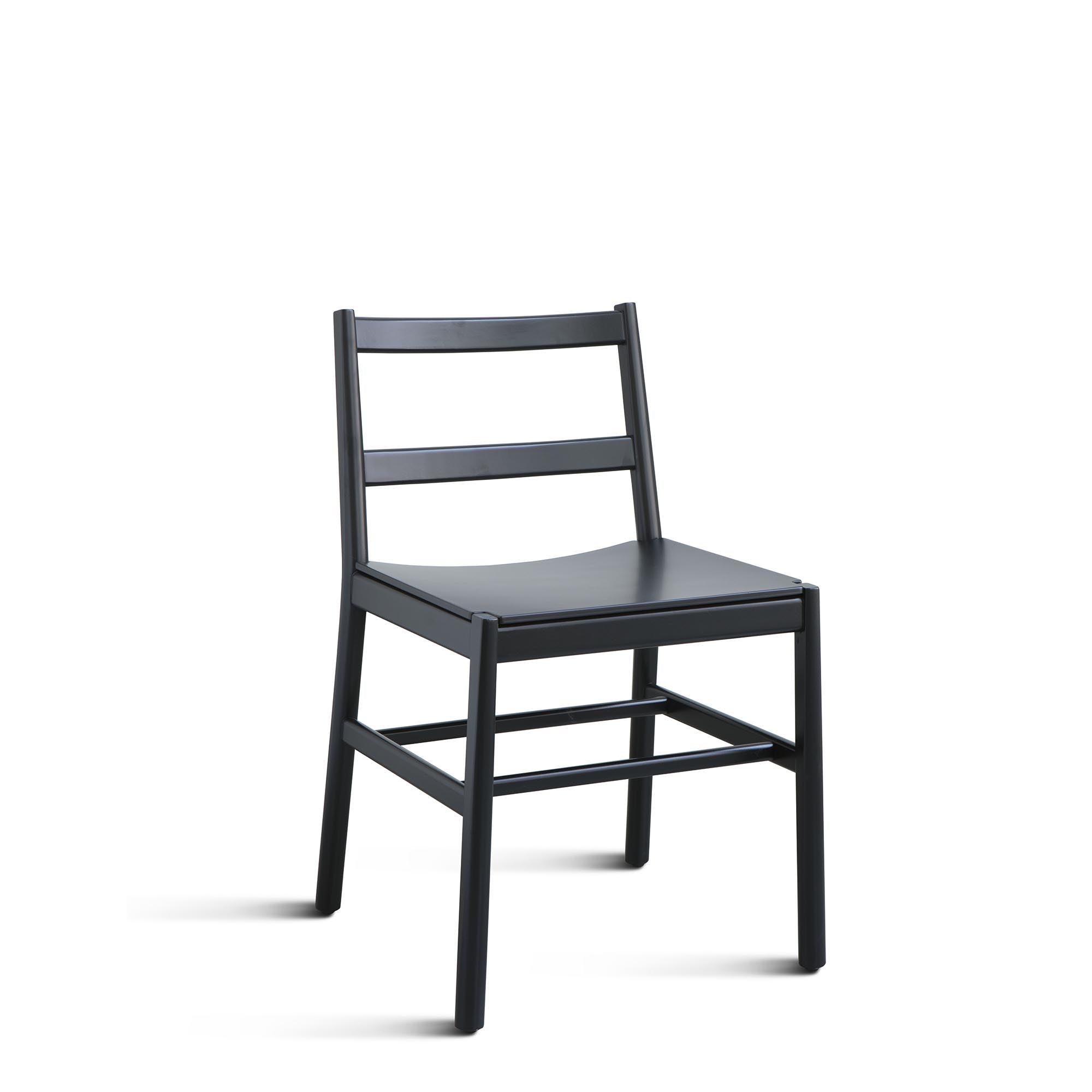 JULIE LE Chair beech wood frame black colour