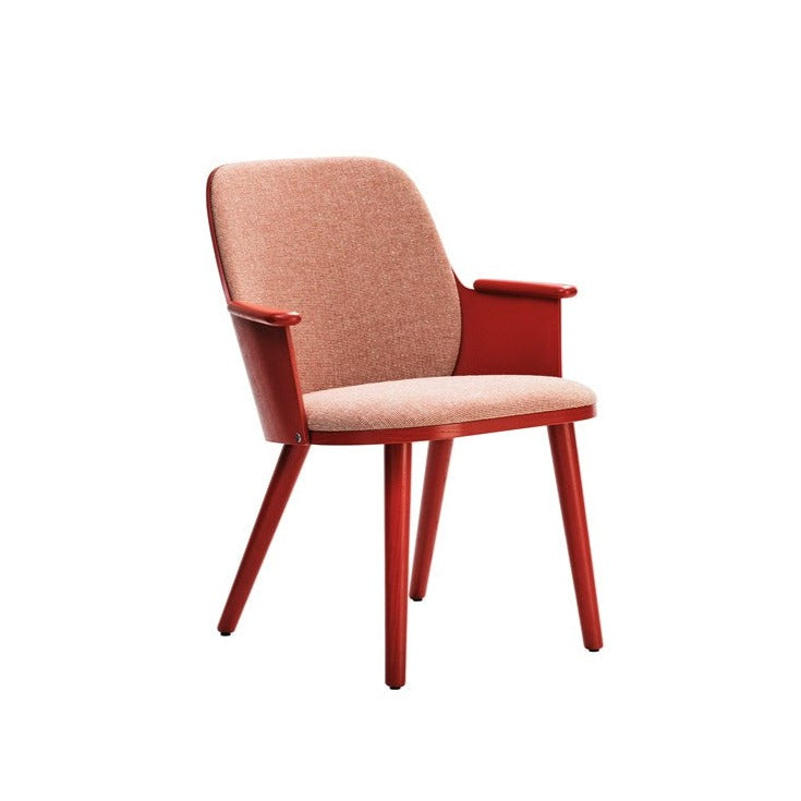 SANDER Chair F21 red upholstery and red frame