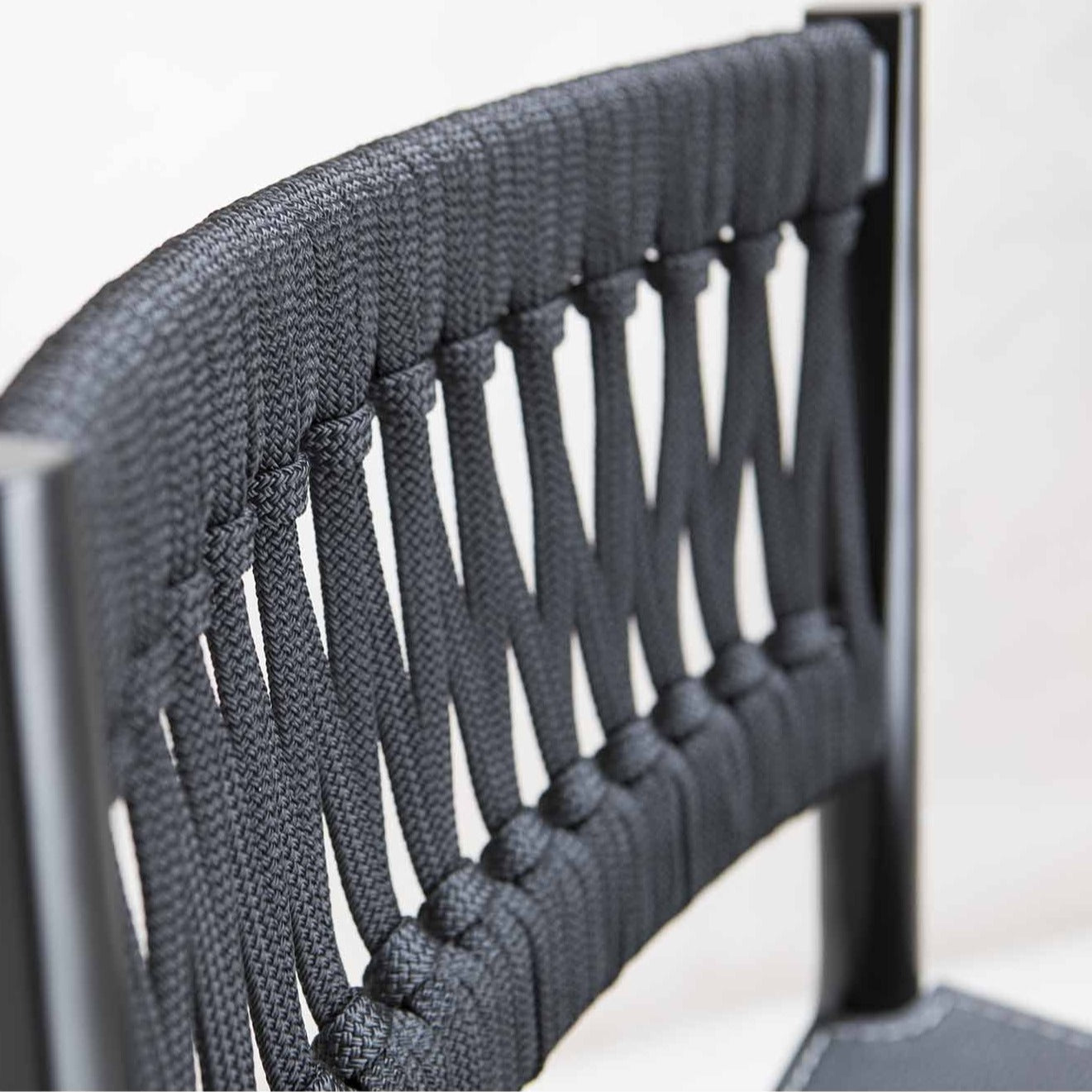 JULIE IN IMB Chair black backrest detail