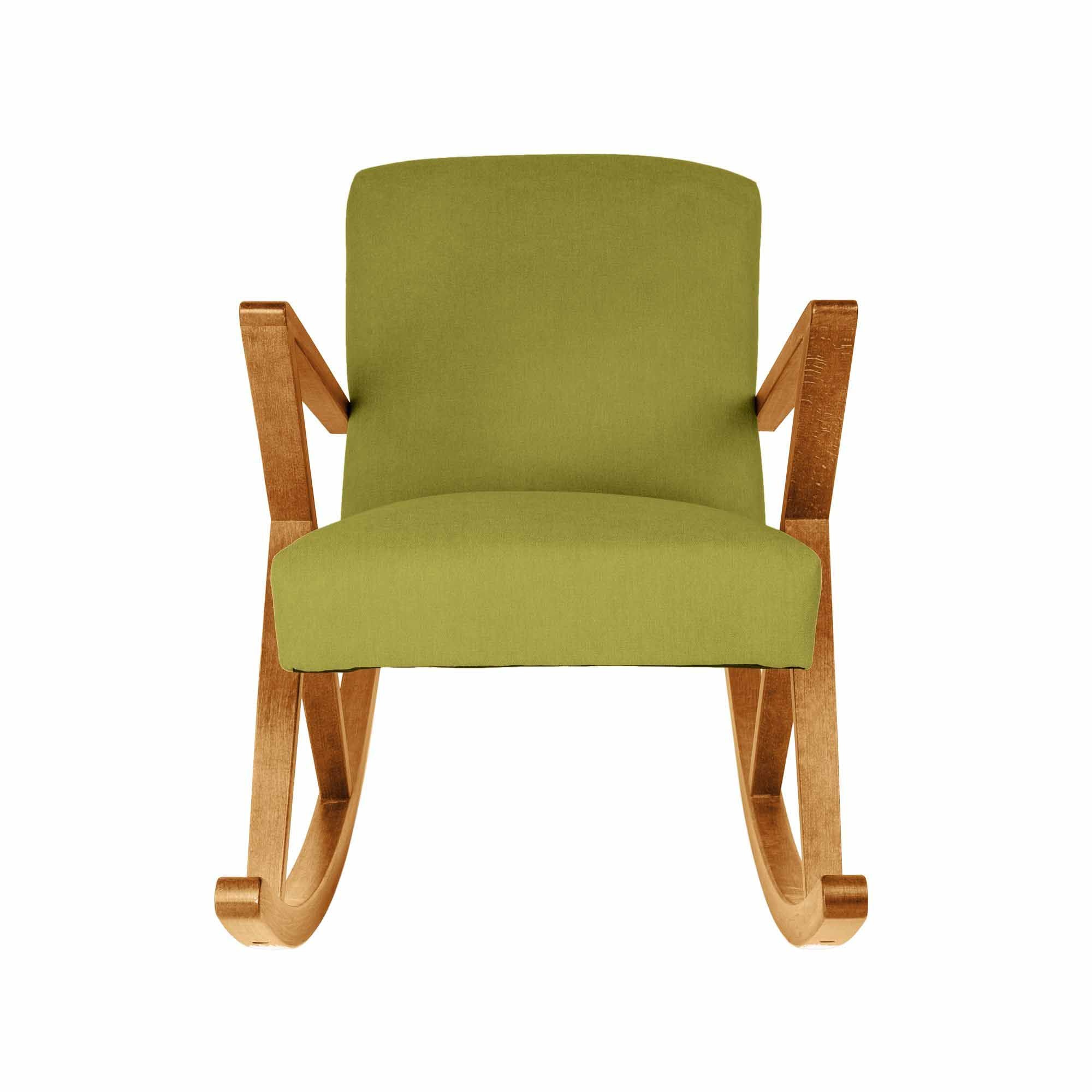 RETROSTAR Rocker green fabric, front view