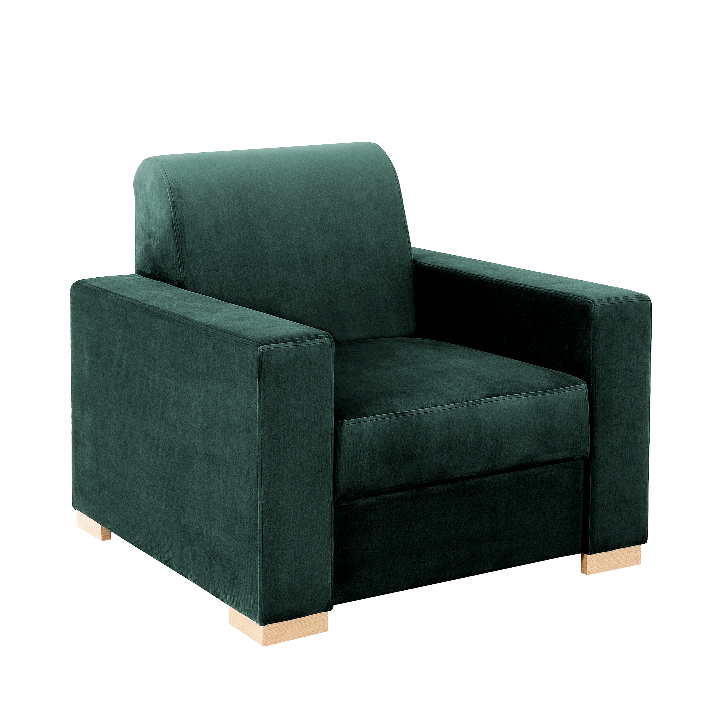 STABLE Armchair upholstery colour avocado