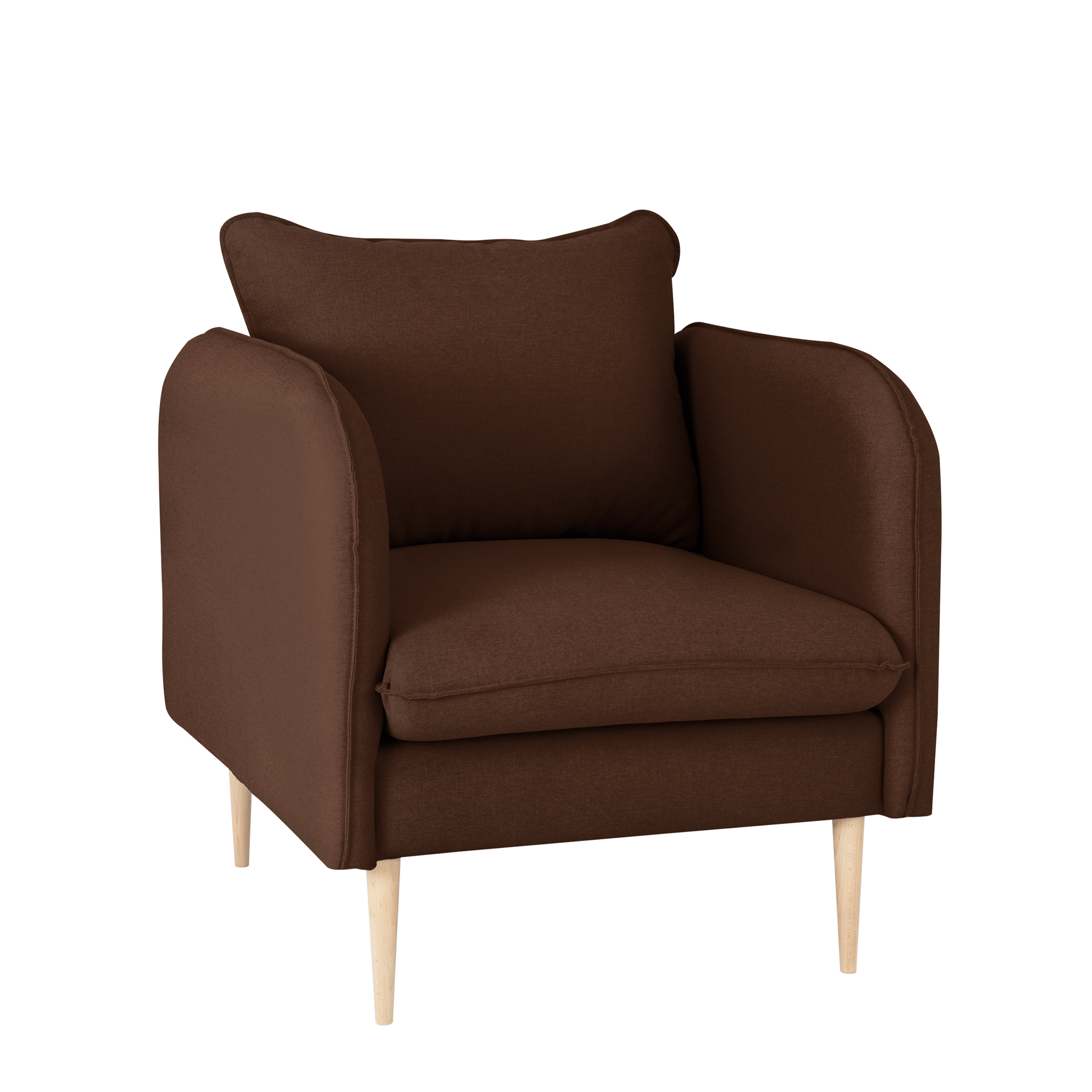 POSH Armchair upholstery colour brown