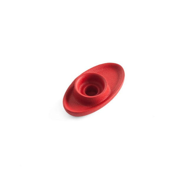 AYE Candle Holder 1 Funnel red top view